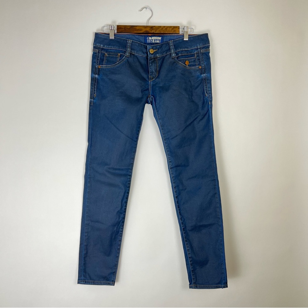 Americanino Virginia dark blue Jean with shine 12